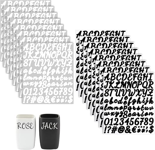 30 Adesivi Numeri Grandi In Vinile | 10x5 Cm | Impermeabili E Riflettenti | Per Porte O Cassette Postali | Rosso - Foto 6