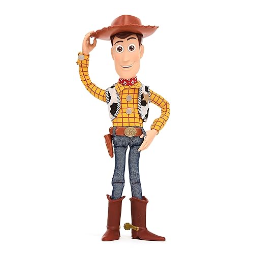 Disney Store Official Action figure interattiva parlante di Woody, Toy