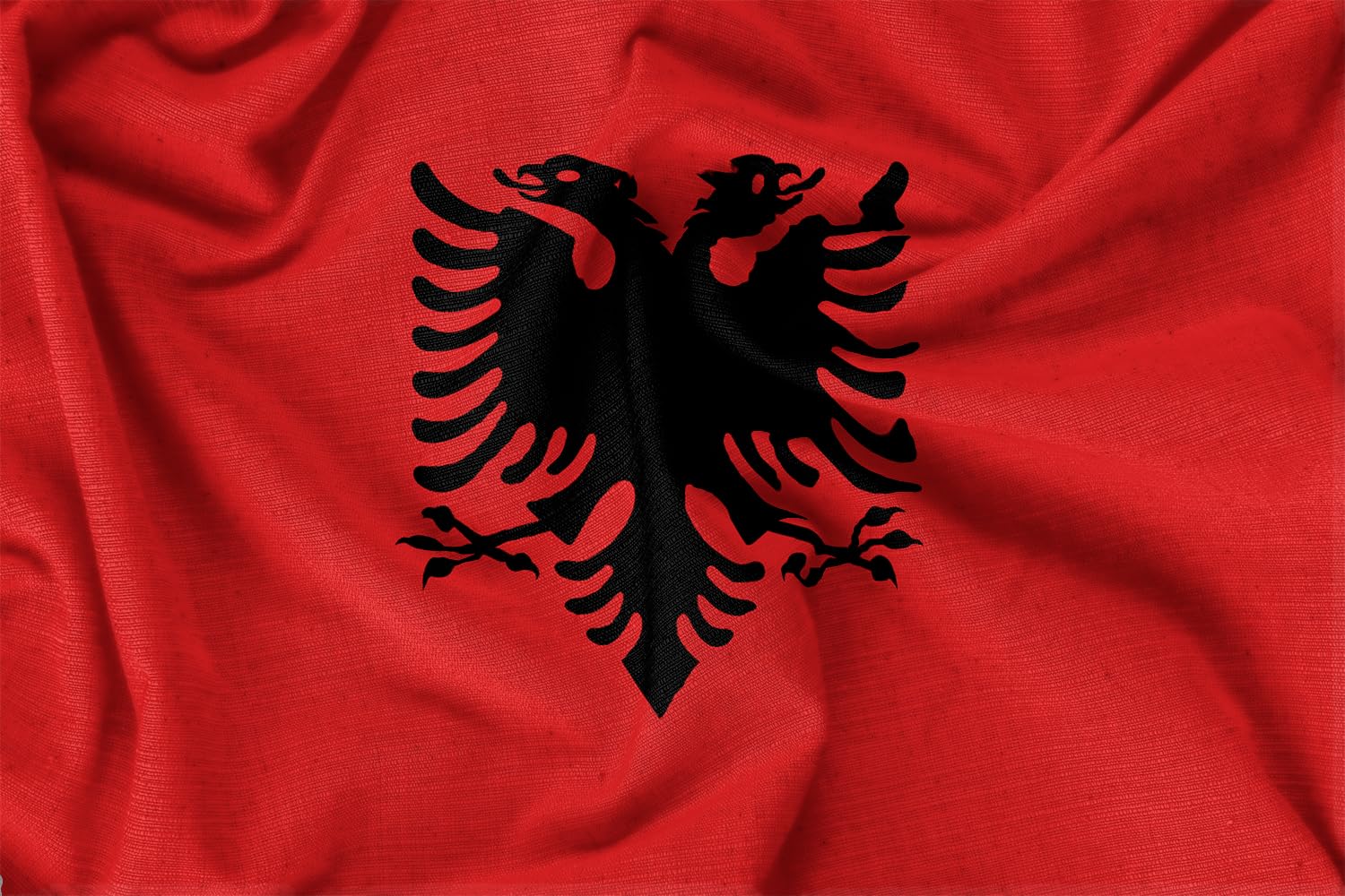 Albanian Flag 90 x 150 cm - Image 3