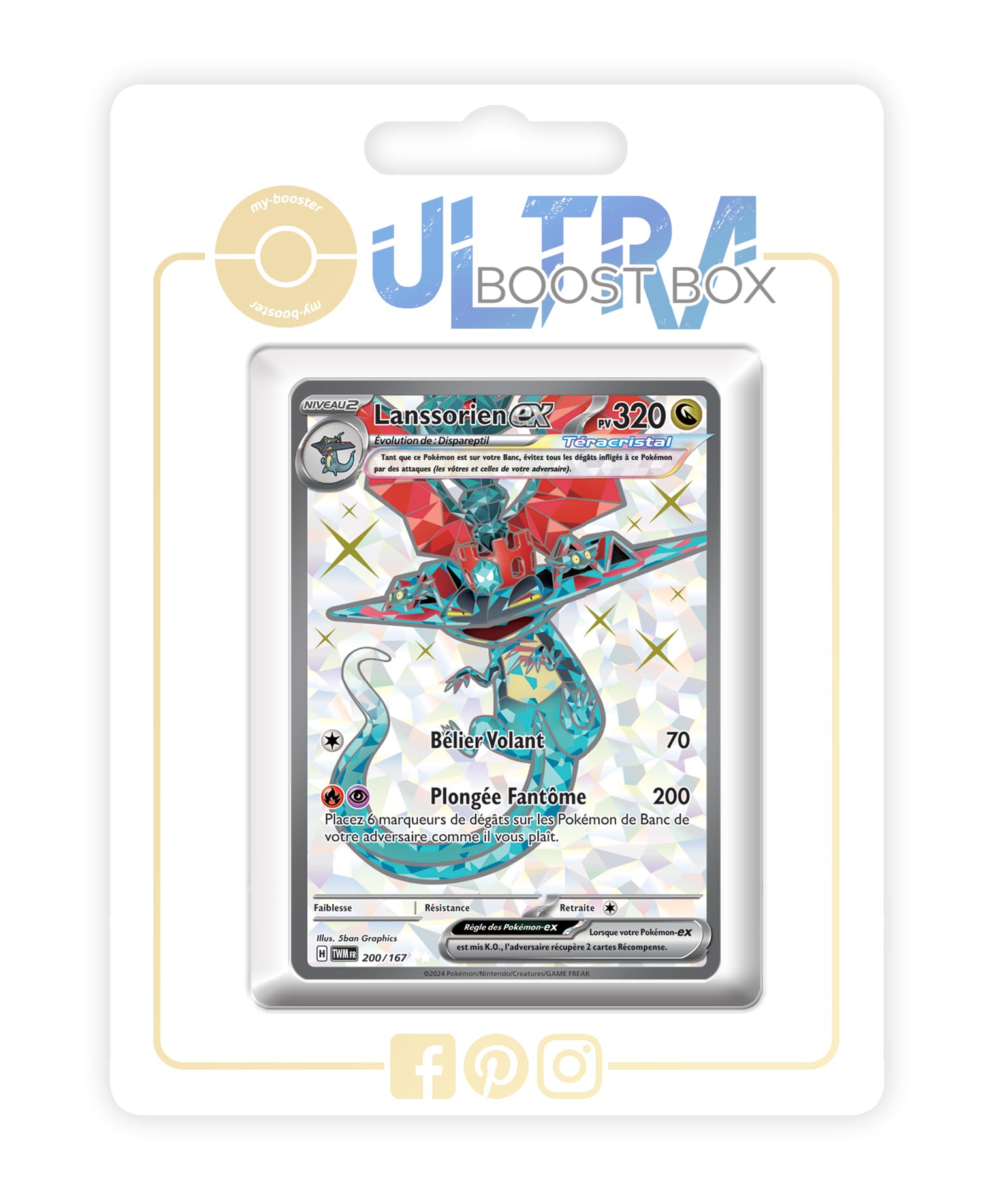 Volcaropod EX 191/167 FA Full Art Carte Pokémon EV06 Mascarade Crépusculaire EV6 Volcaropod EX 191/167 FA Full Art Carte Pokémon EV06 Mascarade Crépusculaire EV6