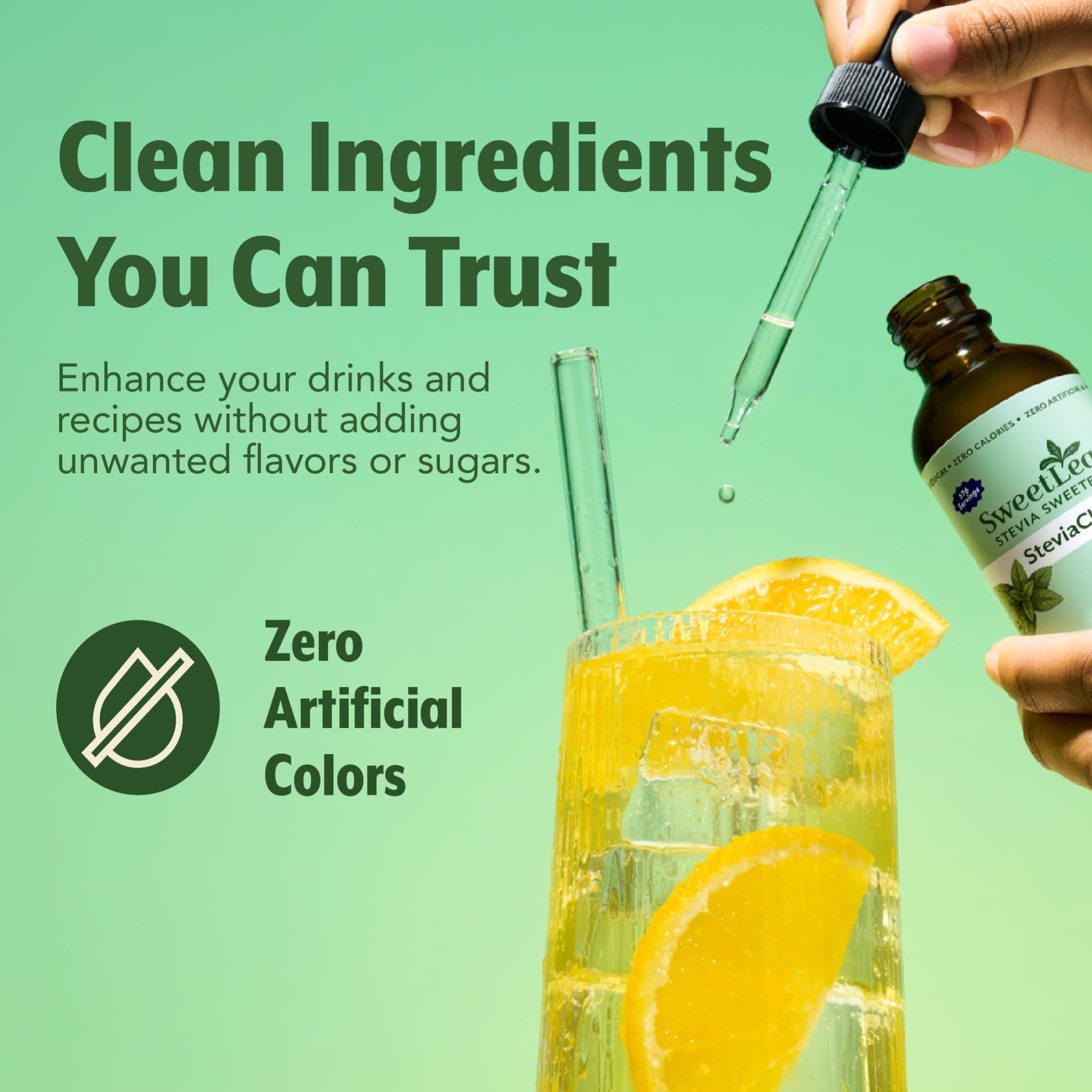 SweetLeaf Stevia Drops Liquid Sweetener, SteviaClear - 4 Fl Oz, Pack of 3 — Amazon image 6