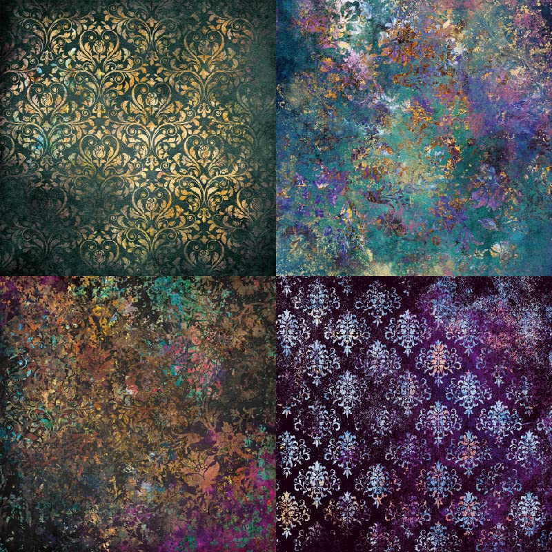 Vintage Scrapbook Paper Pad - 24 Sheets -5 Vintage Scrapbook Paper Pad - 24 Sheets -5