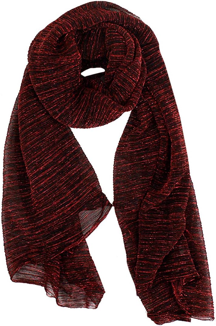 Adela Women Lightweight Scarf Muslim Turban Hijab Cap Long Scarf Wrap Shawl