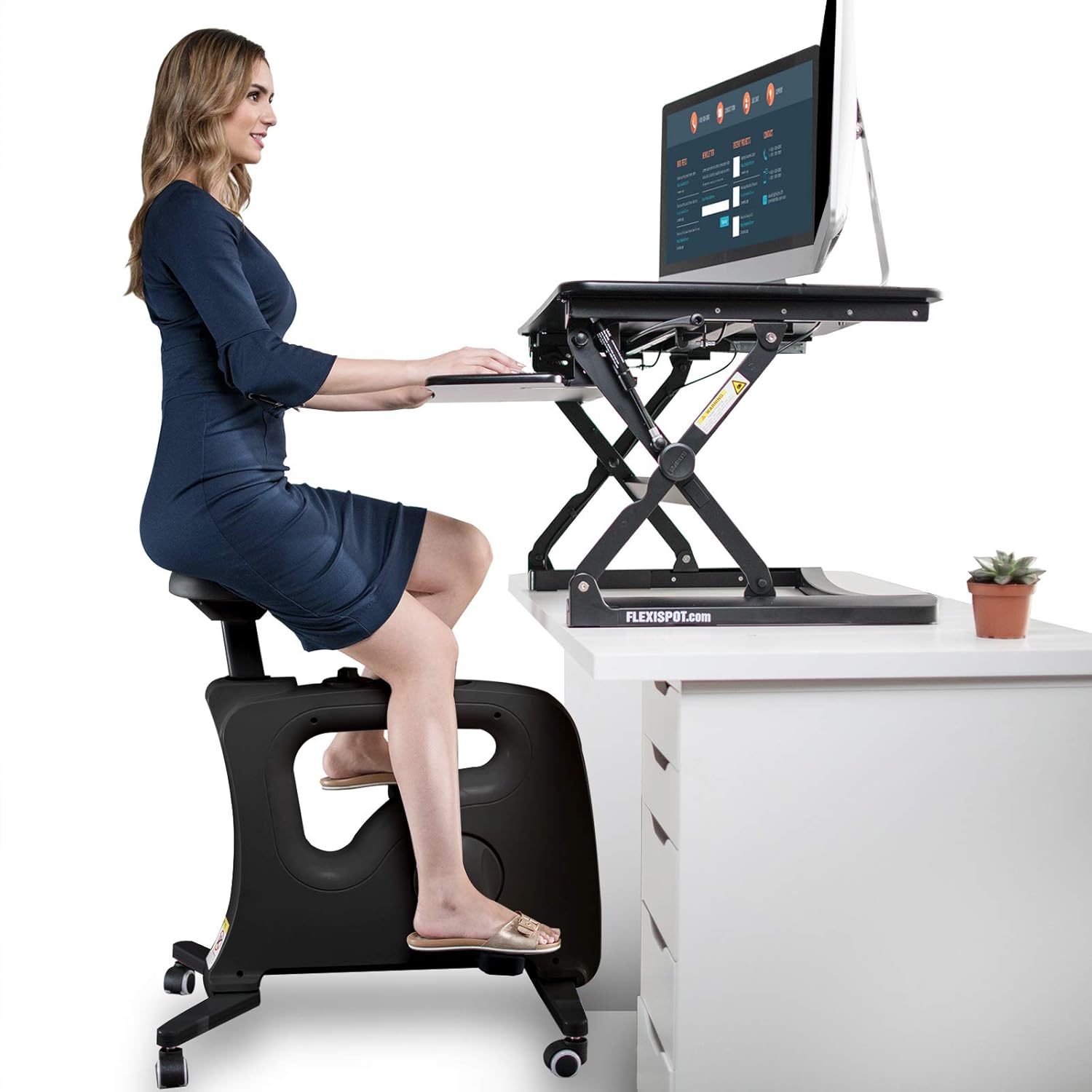 Buy Famous Tiktok Desk Bike Chair Sit2go Flexispot Home