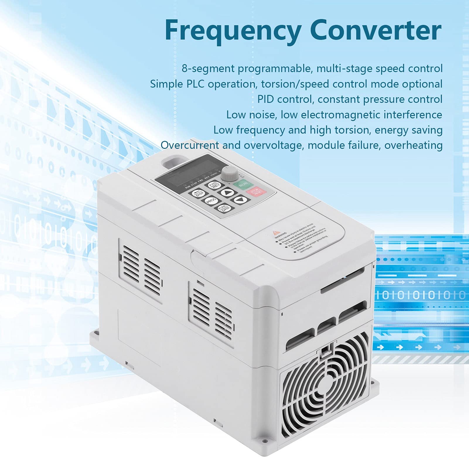 Inverter digitale a frequenza variabile forte e robusto a basso rumore per esterni per ingegneri