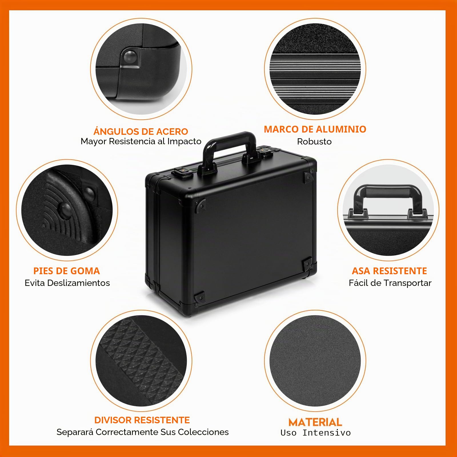 Caja de Almacenamiento para Cartas Calificadas, Caja de Almacenamiento para Cartas de Trading, Porta Slab PSA para Tarjetas Deportivas, Tarjetas Calificadas, Top Loaders, One Touch - 3 Fila