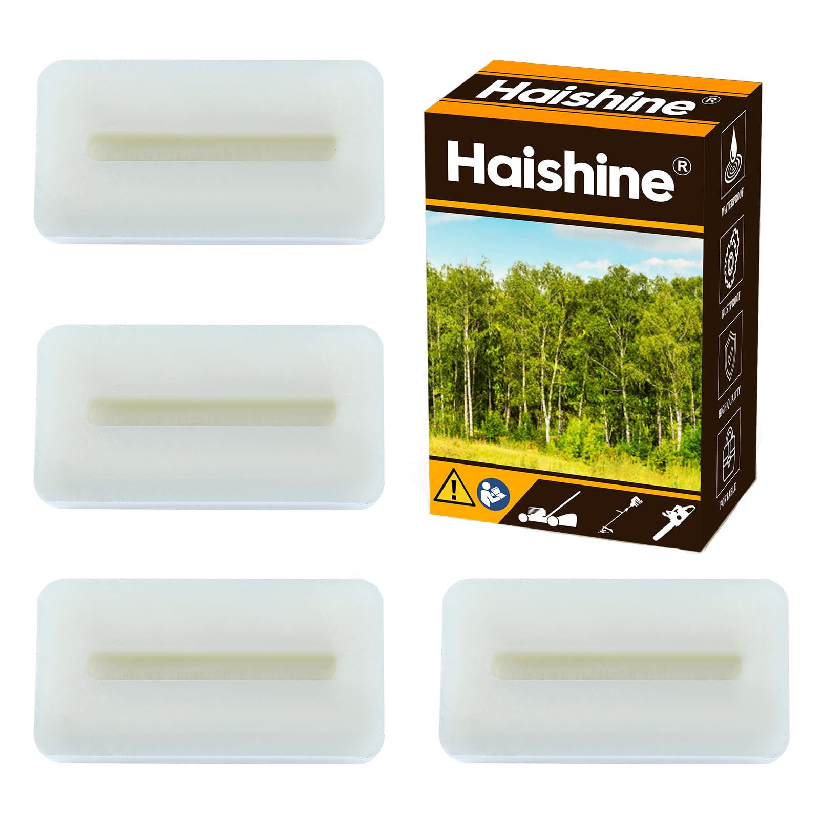 Haishine 4Pcs Chain Guide Bumper Strip For Husqvarna 365 362 268 272 61 66 154 162 181 254 257 262 266 281 288 Chainsaw