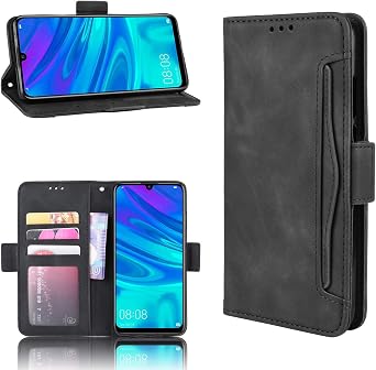 Case for Huawei P30 Lite Case Cover,Case for Huawei P30 Lite MAR-L01 MAR-L01A/M MAR-LX2J MAR-LX1 MAR-LX1A/M MAR-L21 MAR-L21A/M MAR-LX3A MAR-L23A Case Flip Pu Leather Cover Black