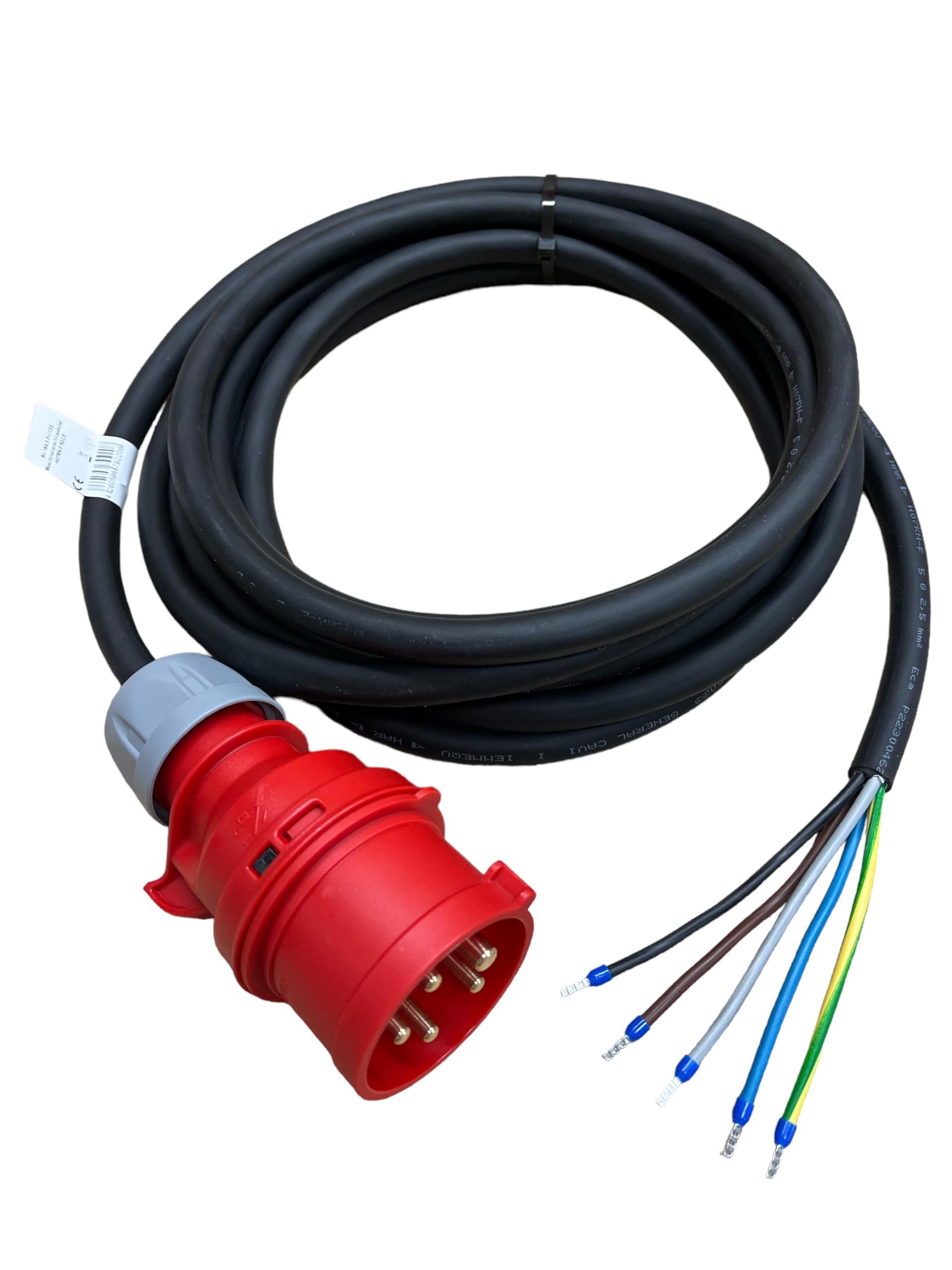 CEE Aansluitkabel 16A 5P PRO 5M H07RNF
