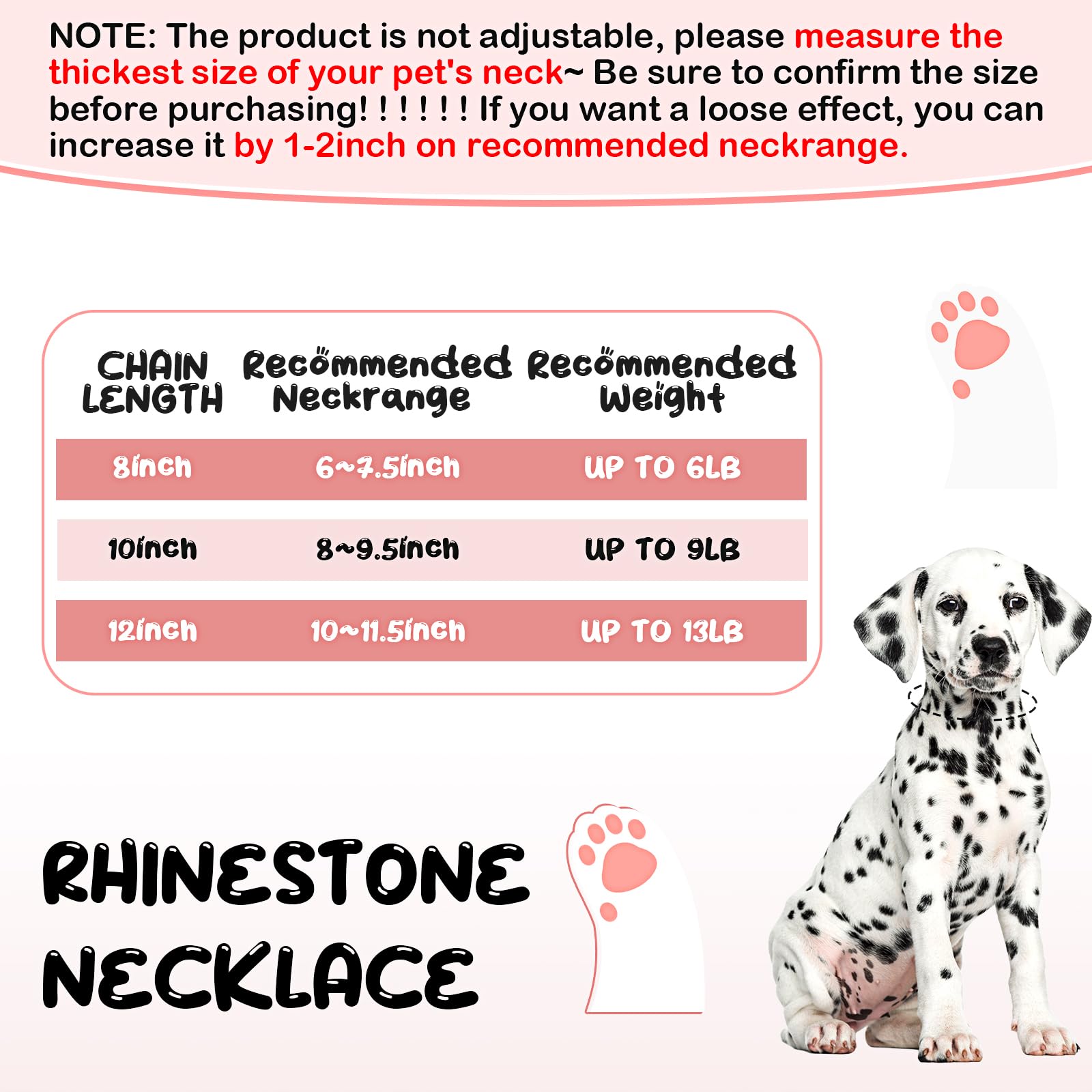 Hundehalsband Mit Strass & Herz-Anhänger – Rotgold, Glitzernd, Für Kleine Hunde & Katzen