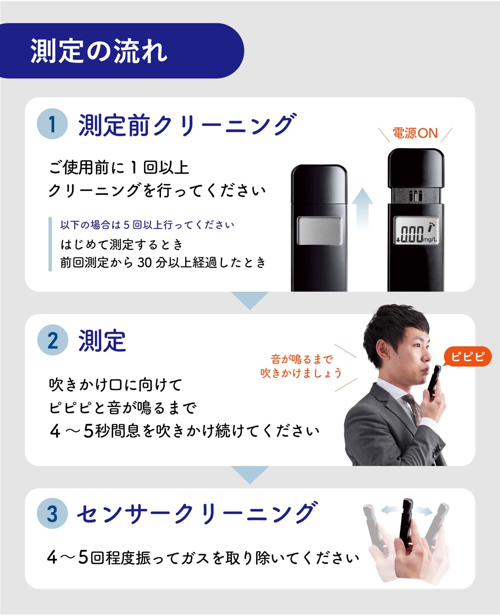 Amazon | タニタ アルコールチェッカー ブラック EA110ABK | TANITA