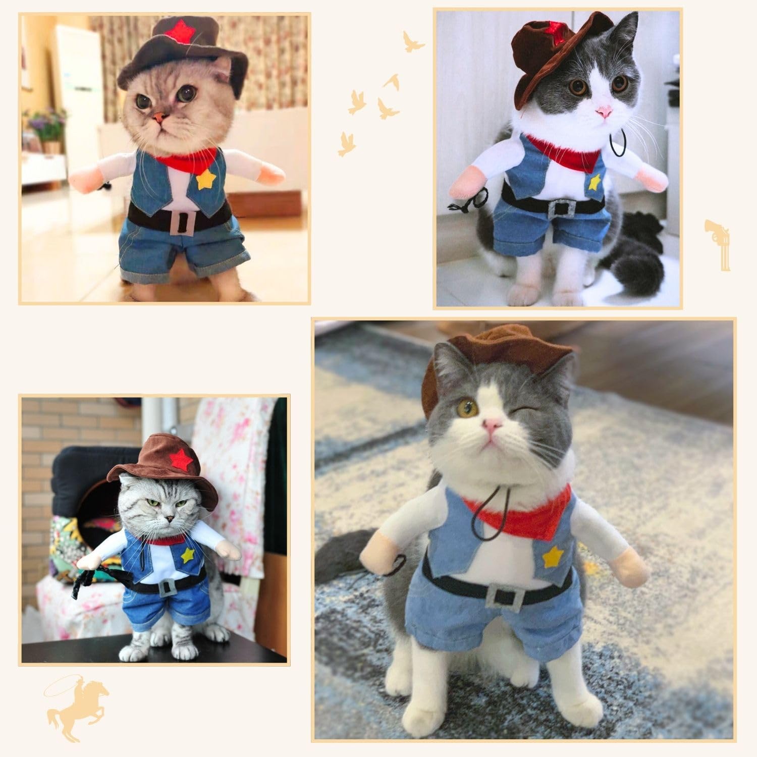 Amazon | ペットパレット 犬 猫 コスプレ ハロウィン ペット 服 変装
