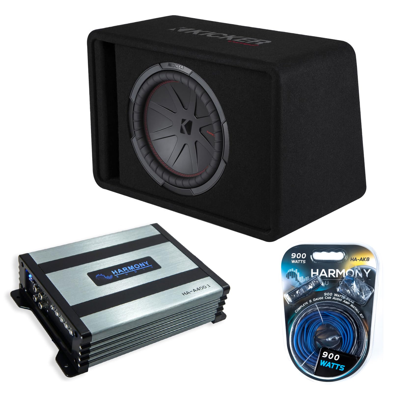 Amazon.com: Kicker 48VCWR122 CompR Series 500W RMS 2 Ohm Vented
