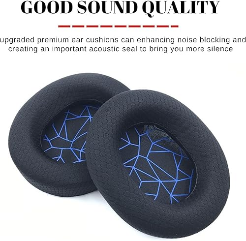 Miniatura 5 de Almohadilla de repuesto para auriculares inalámbricos Steelseries Arctis 7Arctis 5Arctis 3Arctis 1Arctis Pro Lossless Wireless Gaming, esponja de