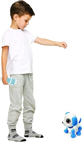 Miniatura 5 de Lexibook Power Puppy - Mini - My Little Robot Dog - Perro robot con sonidos, música, efectos de luz, repetición de voz y reacción de sonido, juguete