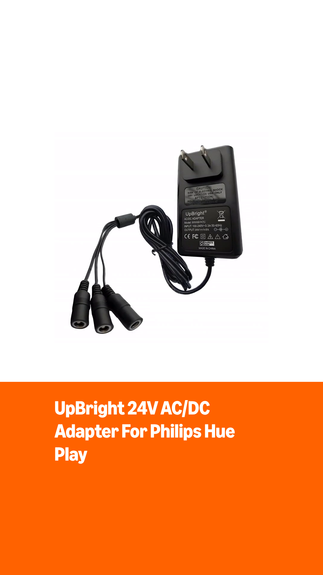 Amazon.com : UpBright 24V AC/DC Adapter Compatible with Philips