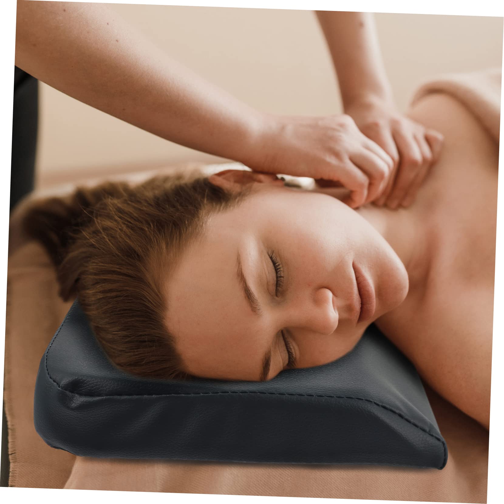 Massagekopfstütze Fürs Bett Gesicht Nach Unten Verstellbares Schönheitssalon Kissen Aus Langlebigem Material Für Spa Und Massagezubehör