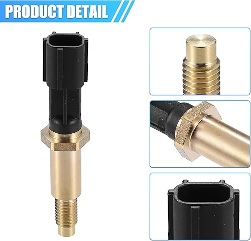 Miniatura 6 de uxcell Sensor de temperatura del refrigerante del motor No.8S4Z6G004A para Ford Focus 2008-2018 Sensor de temperatura del agua