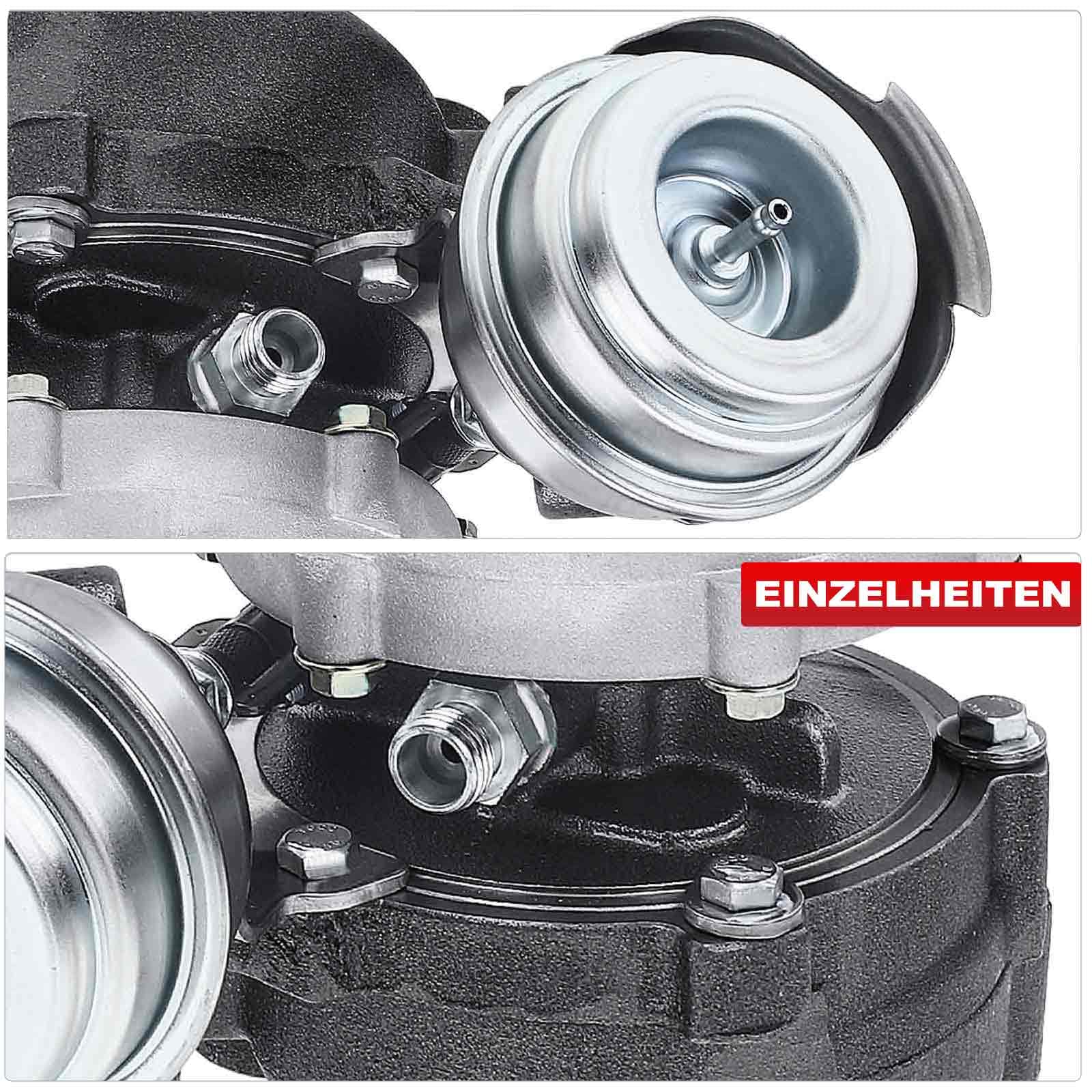 Frankberg Turbosprężarka kompatybilna z A4 8EC B7 A4 Avant 8ED B7 A6 4F2 C6 A6 Avant 4F5 C6 2.0TDI Diesel 2004-2007 03G145702K