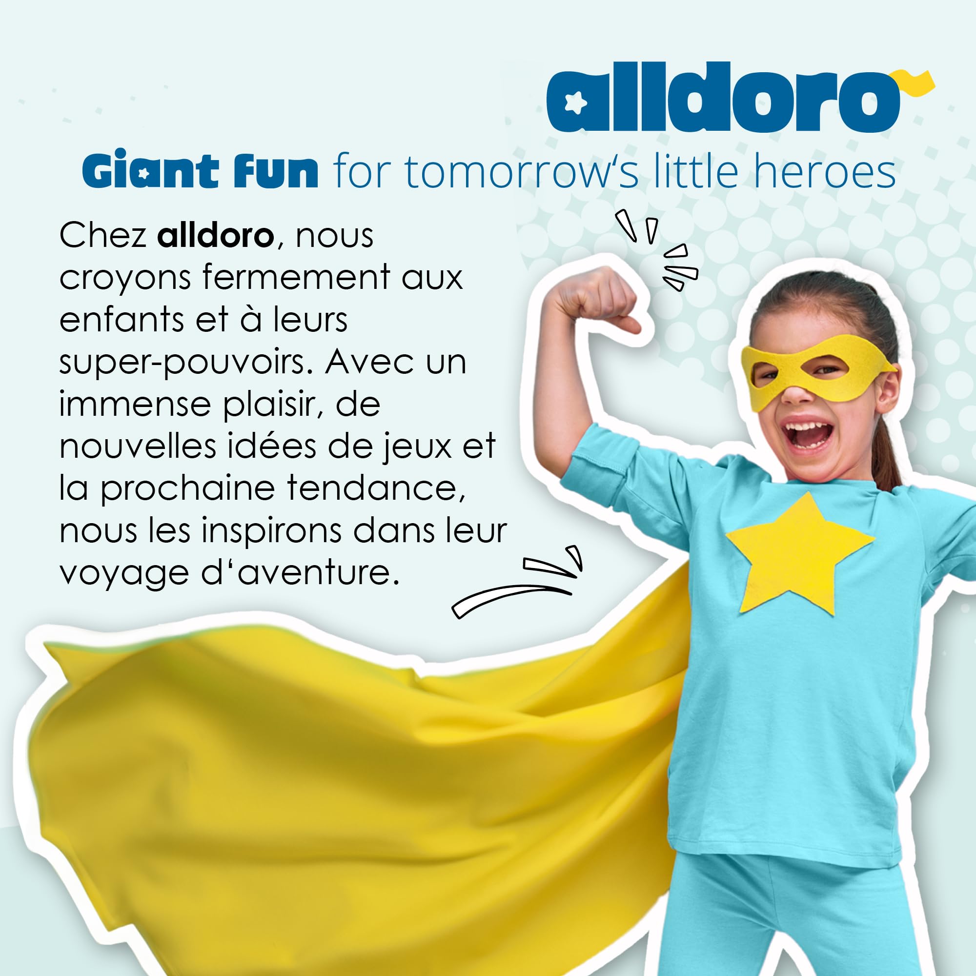 alldoro 60231 Panneaux de signalisation - Lot de 6 Panneaux de signalisation pour Enfants, pour l'éducation routière, Hauteur 75 cm