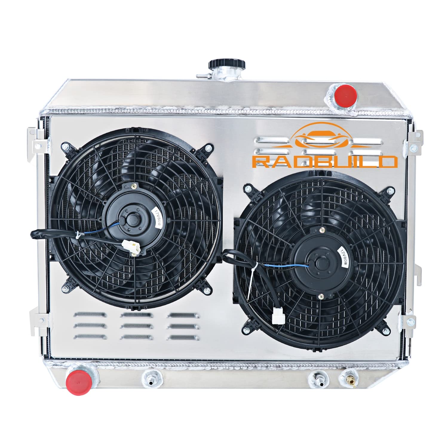 Snapklik.com : RadBuild 3 Row Aluminum Radiator For 1968-1974 Dodge ...