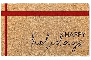 Happy Holidays Doormat: Premium Christmas Doormat