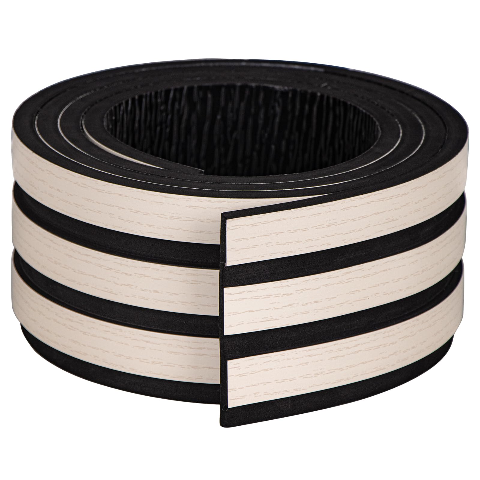WoStick Self Adhesive Slat Wall Panels, Decorative Peel and Stick Acoustic Wall Panels, 3D Wood Panel for Walls, Sound Absorbing Panel for Living Room, Bedroom, Office (2.5 Meters/roll) — image 1
