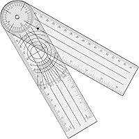 Vista 8 de Goniómetro 12 pulgadas, 360 grados (plástico)