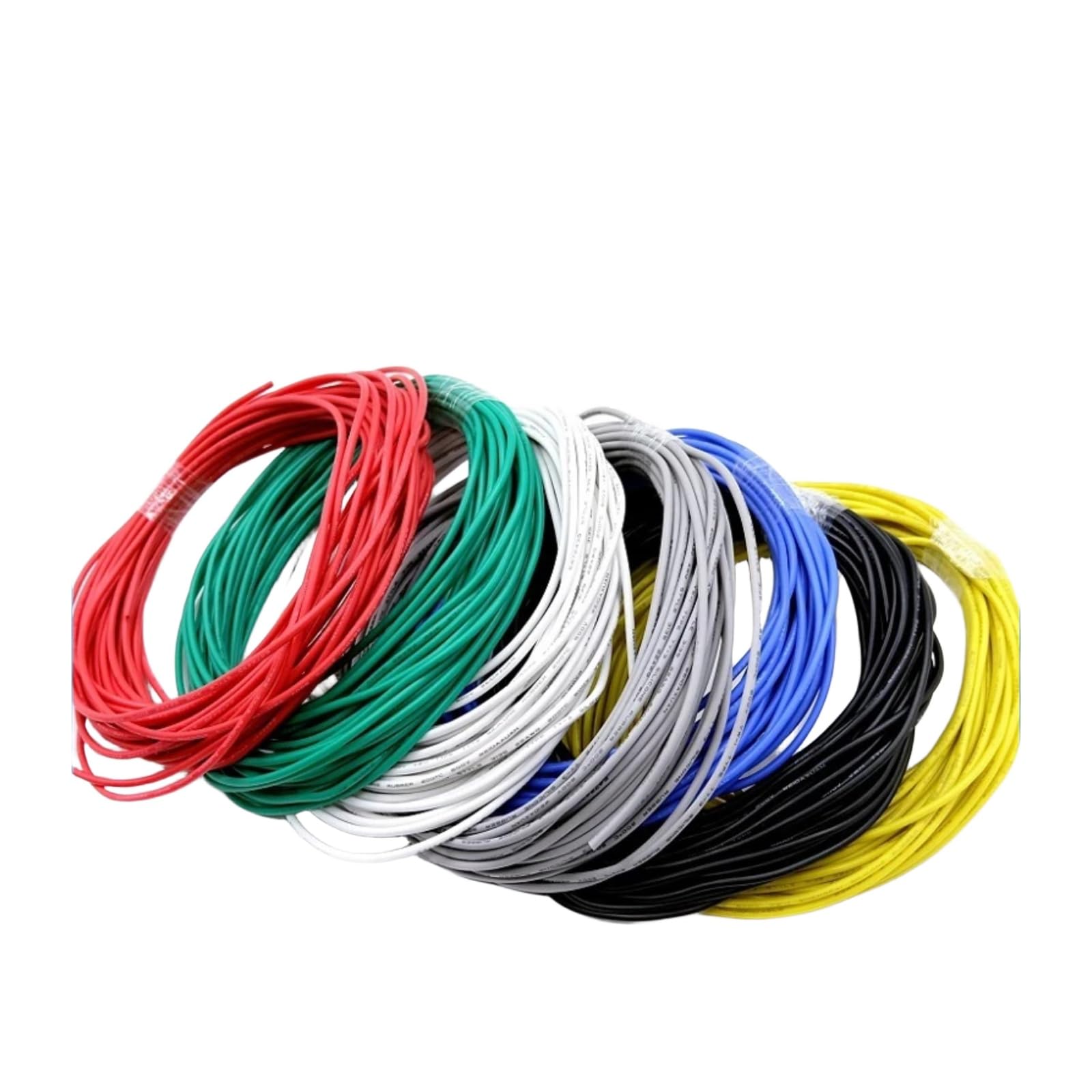 5/10M Cable de cobre 32 30 28 26 24 22 20 18 AWGUL3135(WHITE; 5 m; 20 AWG)