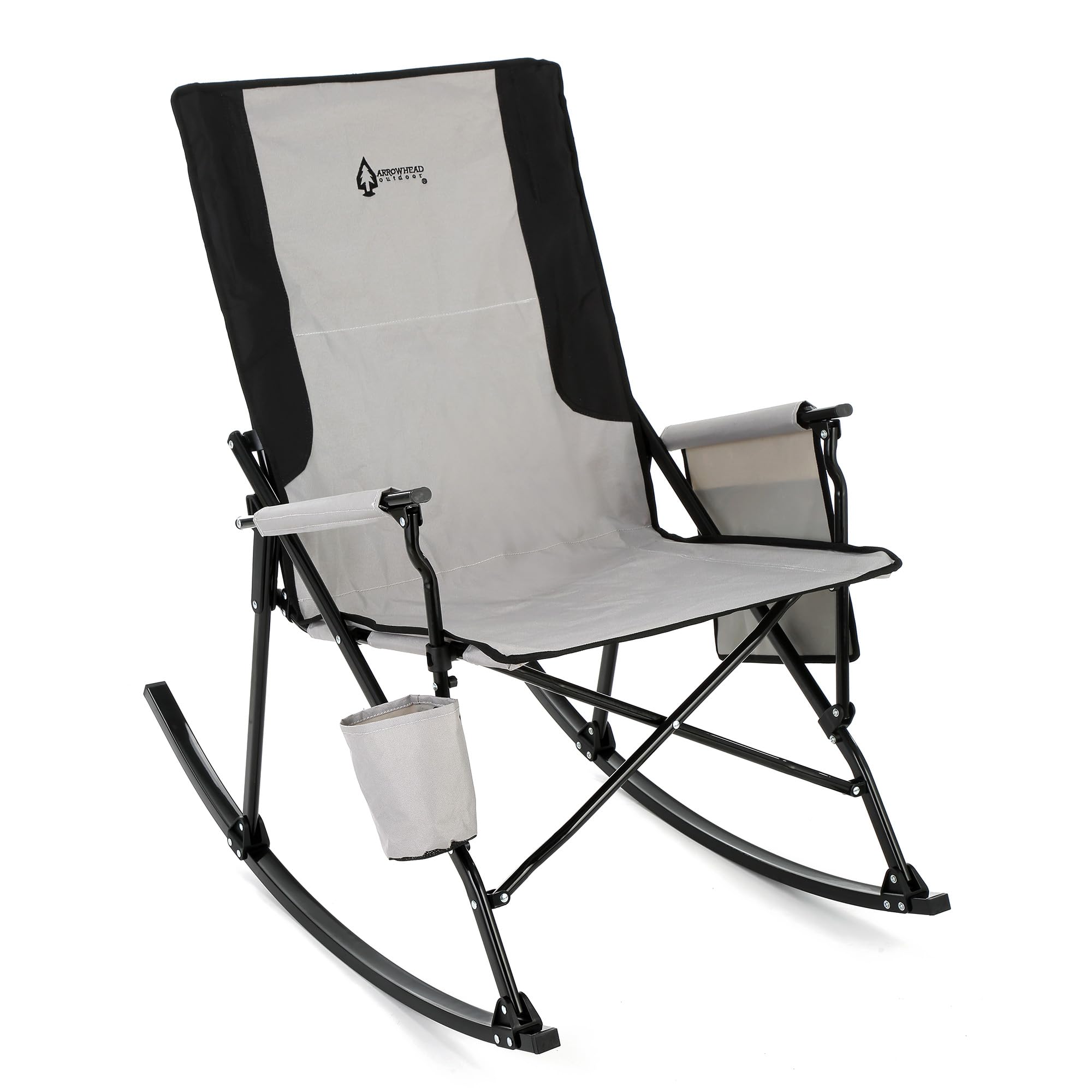Amazon.com : ARROWHEAD OUTDOOR Foldable Rocking Camp Chair, Large