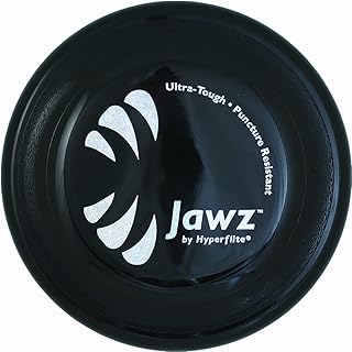 Hyperflite Jawz Pup World Toughest Competition Dog Disc Puncture Resistant Frisbee 7 Inch Black