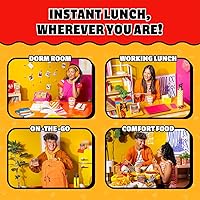 Vista 7 de Maruchan Almuerzo Instantáneo Sabor Pollo Picante, 2.25 Oz, Paquete de 12