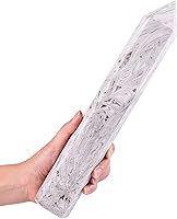 Vista 55 de AMOYSTONE Torre de obelisco de cristal curativo grande, varita de punta de cuarzo rosa, decoración de cristal, regalos de Reiki para Bignners