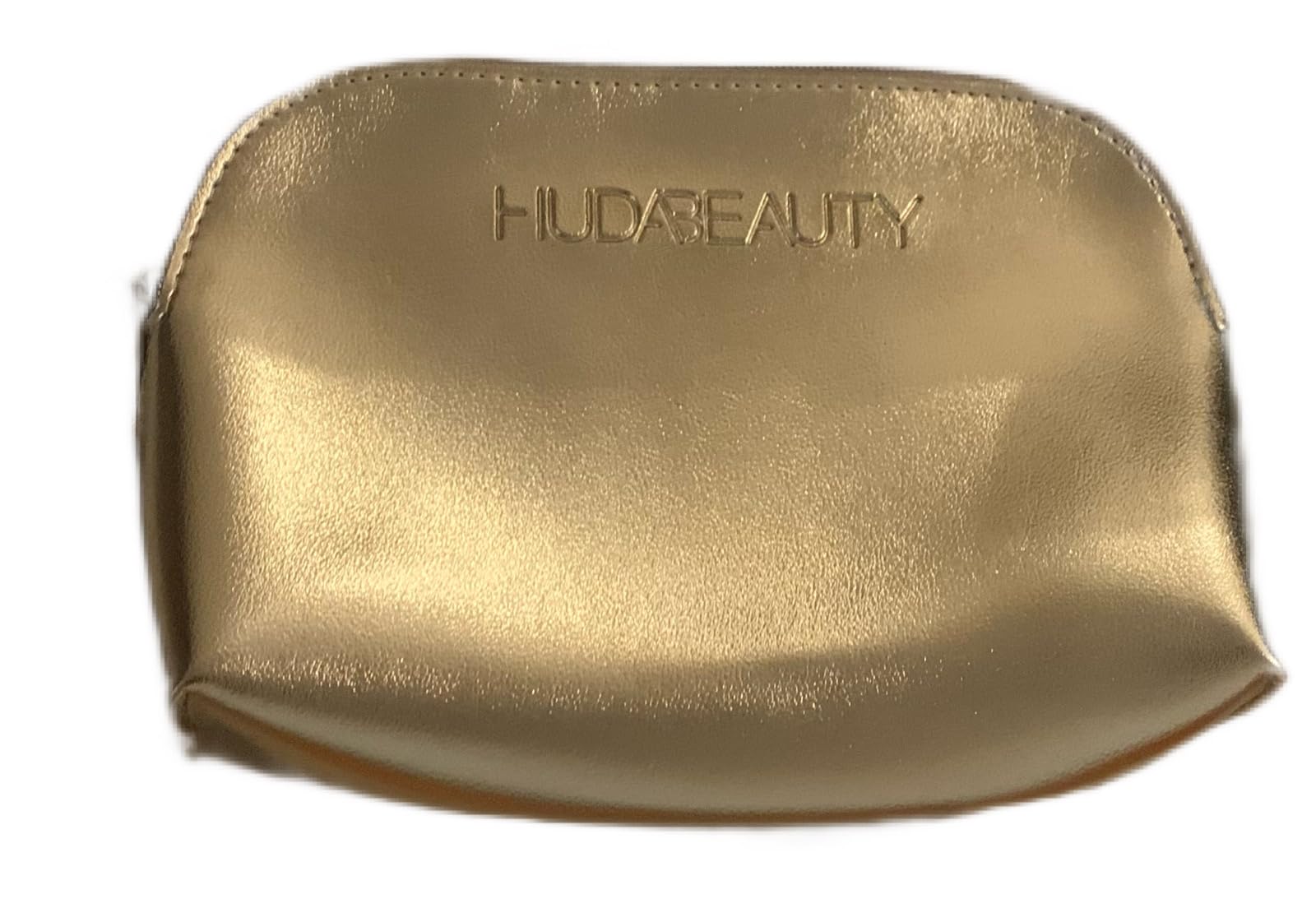 Benefit golden pouch purse zipper Bag