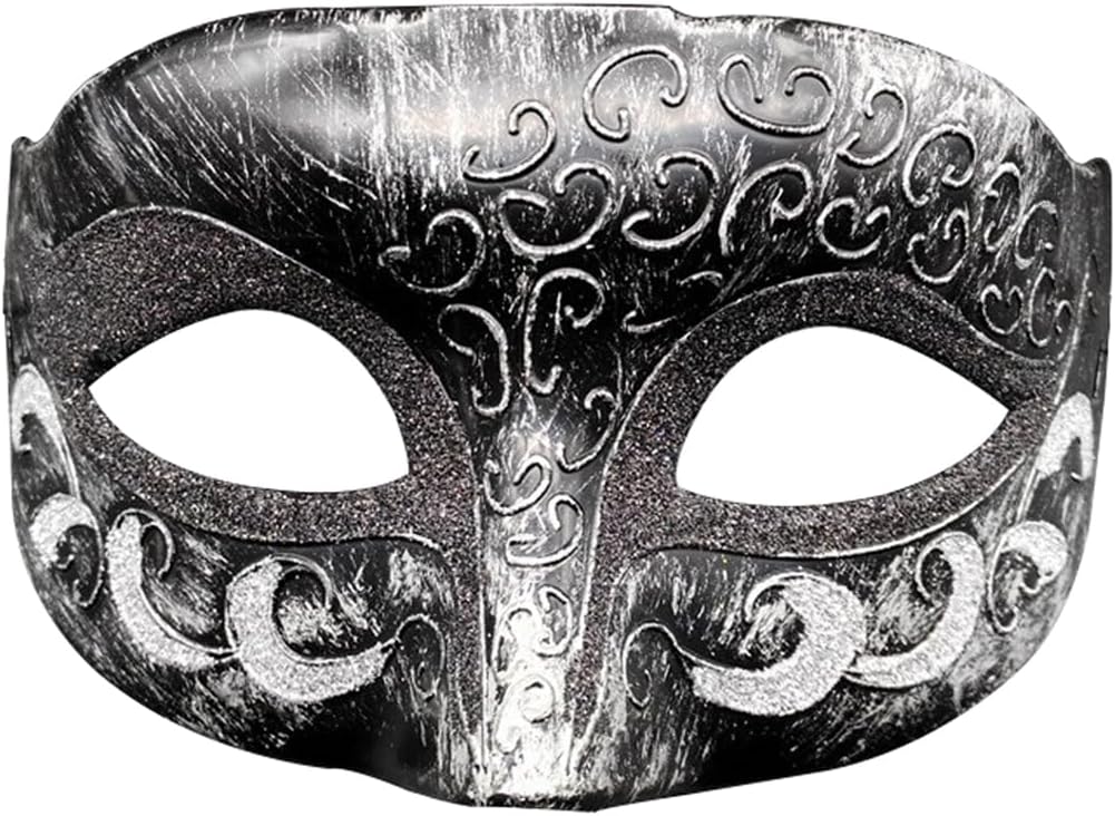 Couple Masquerade Mask Set - Venetian Style Masks for Halloween, Costume Parties and Carnival - Image 5