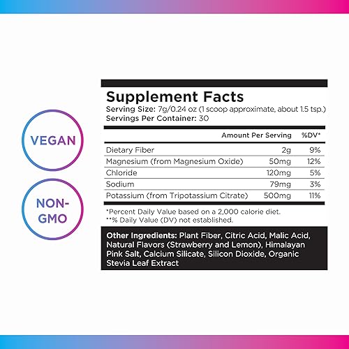 Miniatura 5 de Livingood Daily Electrolitos en polvo, mezcla de bebida hidratante de electrolitos con vitamina C, magnesio, taurina y sal marina, suplemento de