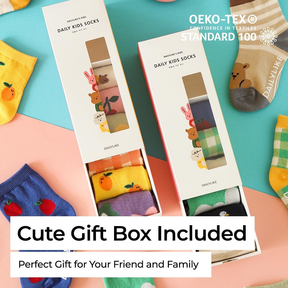 Baby Boys Girls Non Slip Grip Ankle Socks with Anti Skid Grippers for Infants Toddlers Kids 6 Pairs - Image 4