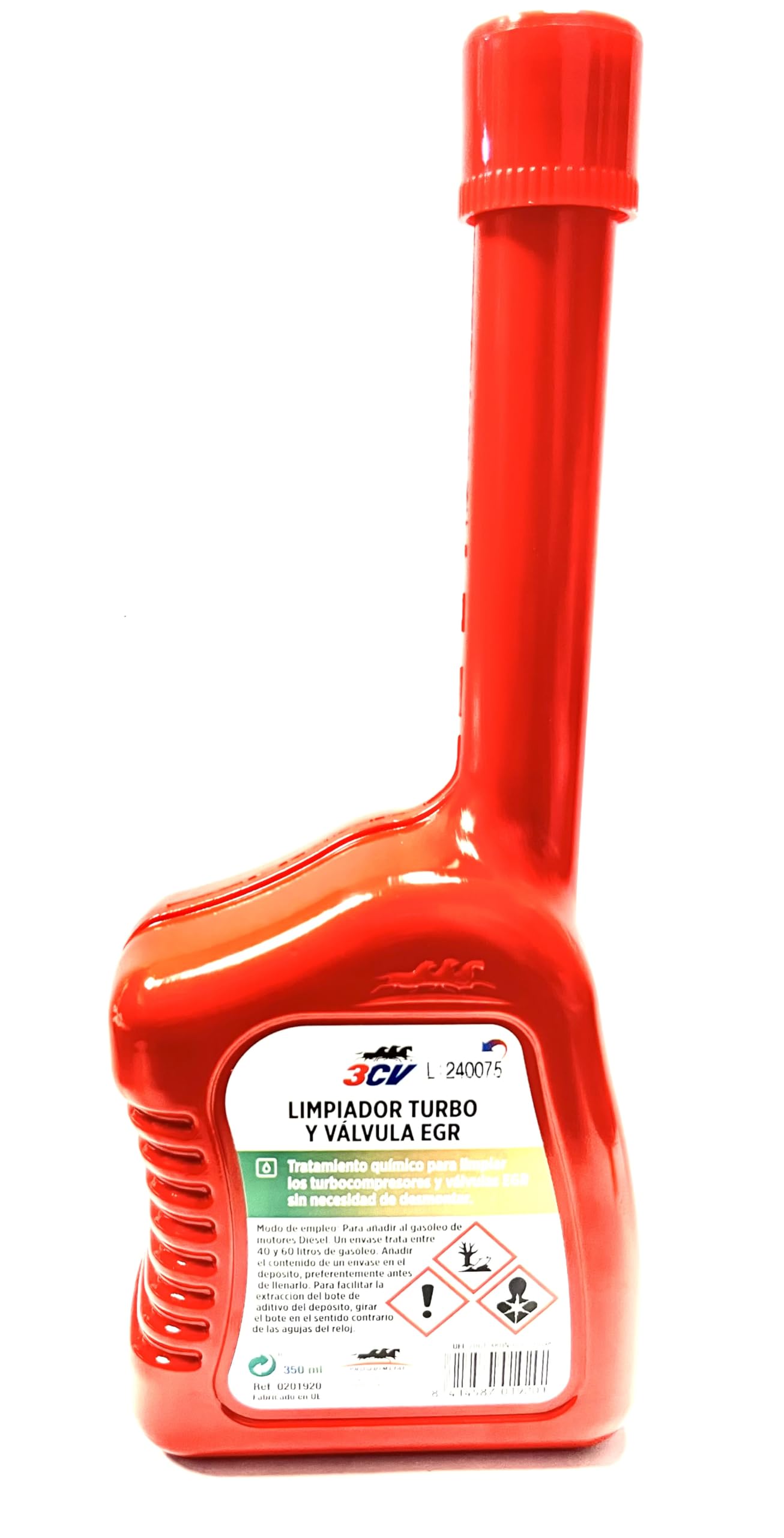 Limpiador de turbo y valvulas EGR 350ml. Aditivo limpia carbonilla en turbos y valvulas egr sin necesidad de desmontar.
