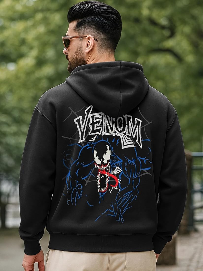 Buy Bewakoof Heavy Duty 1.0 Official Marvel Merchandise Venom