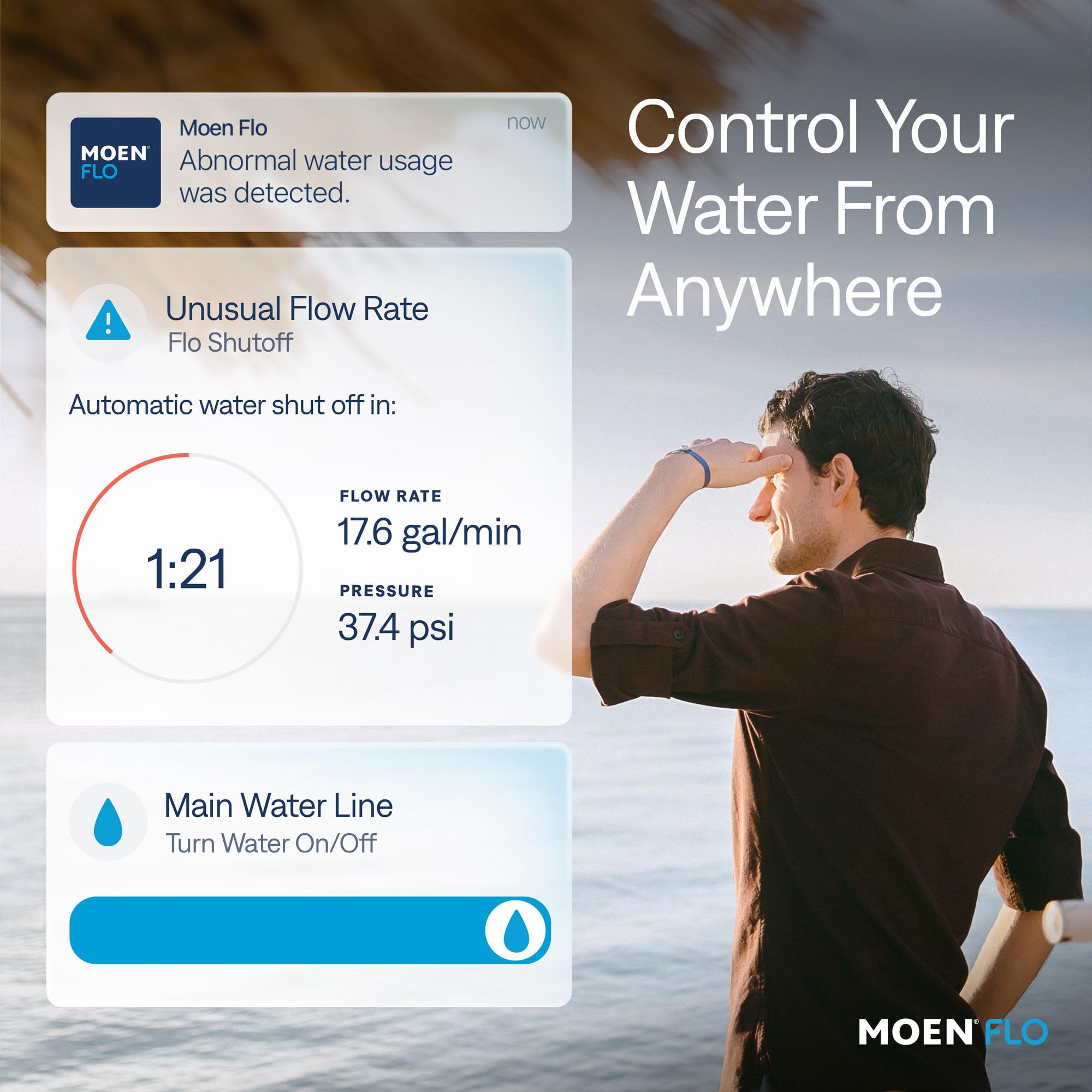 Moen Flo Shutoff: Automatic Leak Protection -5