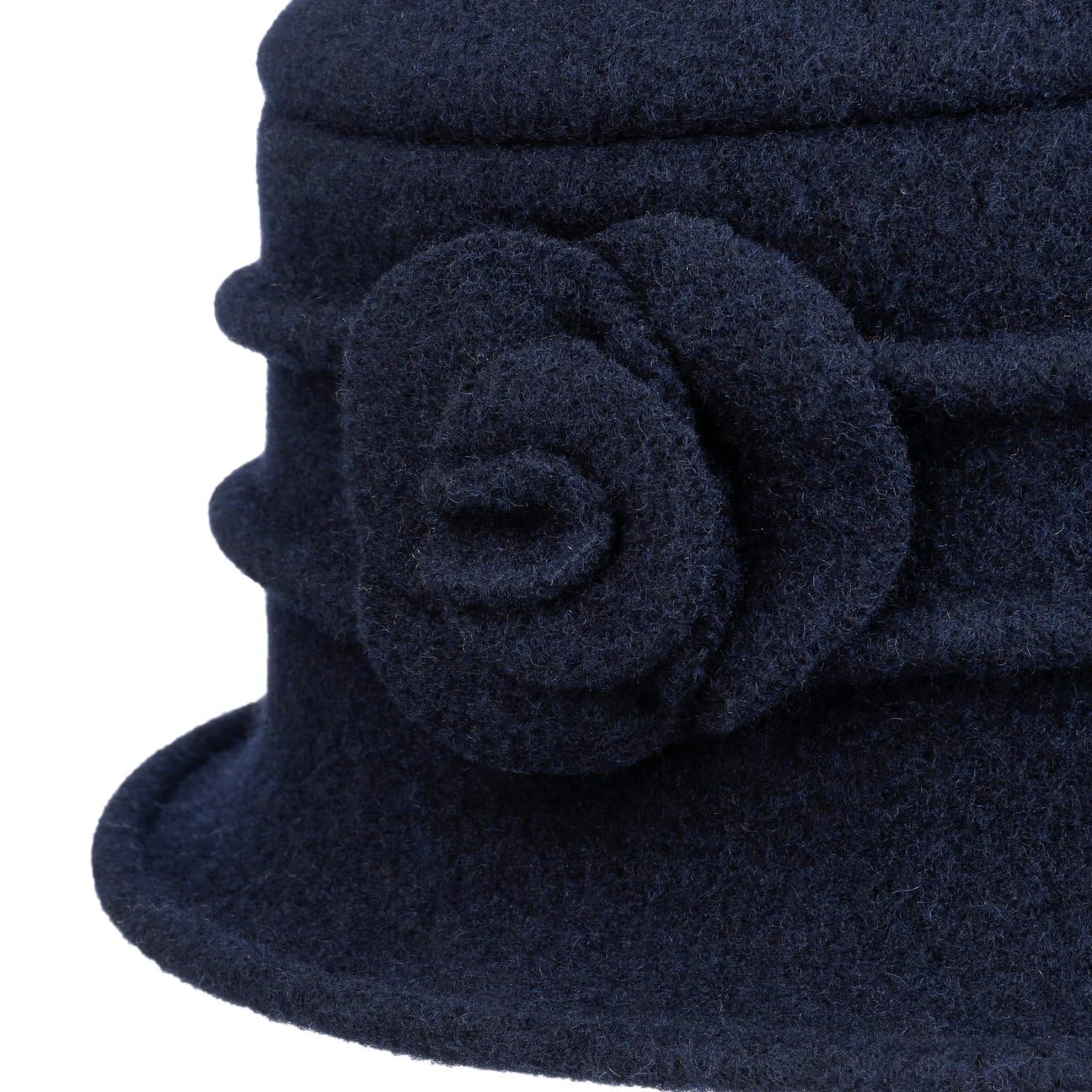 Seeberger Sombrero de Lana Hervida Beata Mujer - Cloche Invierno otoño/Invierno