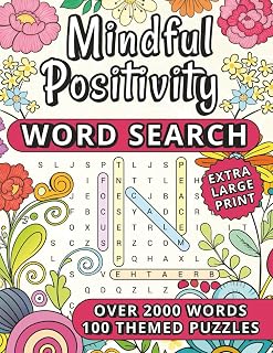Mindful Positivity Word Search: Your Easy Daily Dose of Calm for a Healthier Mind