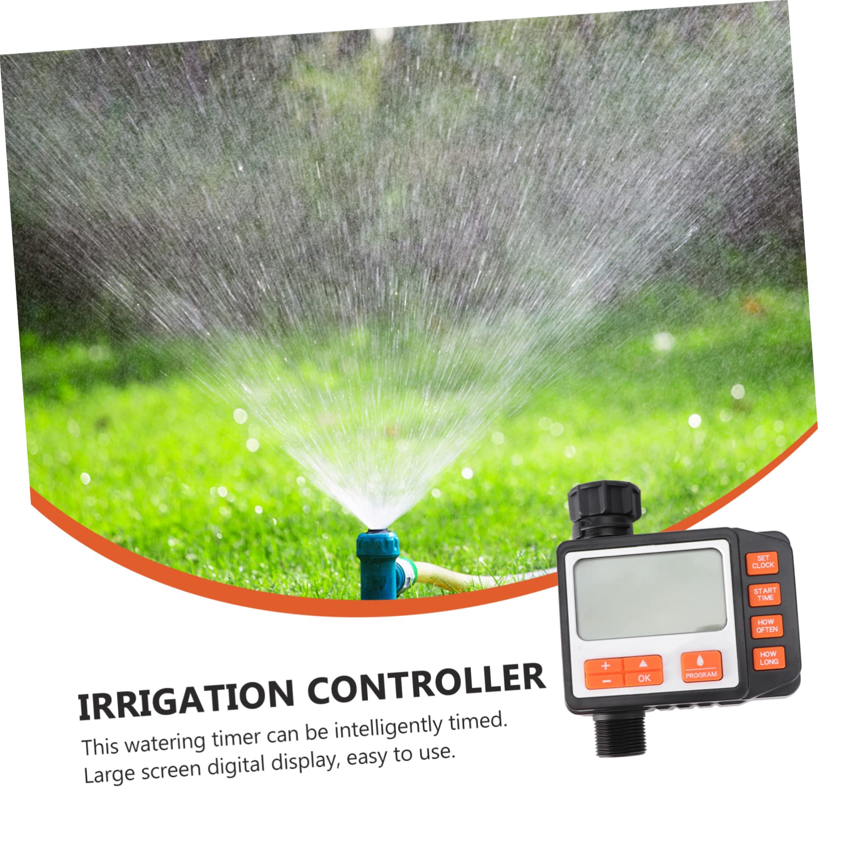 HEMOTON Timer Per Irrigazione Rubinetto e Dispositivo Irrigazione Temporizzato Senza Batteria Per e