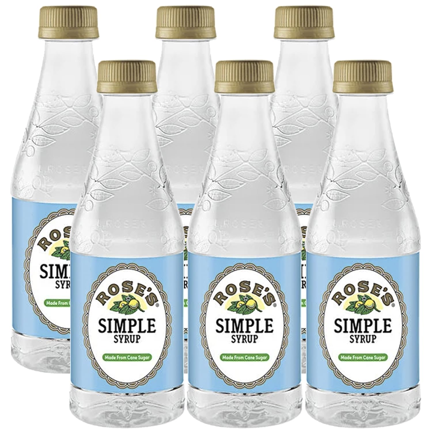 Rose's Bouteille de sirop simple sucré 355 ml | Parfait pour les cocktails, les boissons et les mélangeurs