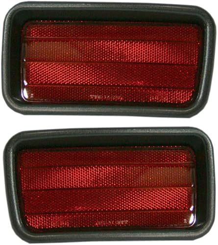 Para Mitsubishi Montero Sport Pair 1999, 2000, 2001, 2002, 2003, 2004, Mitsubishi Montero Sport Pair Reflector trasero del lado del conductor y del