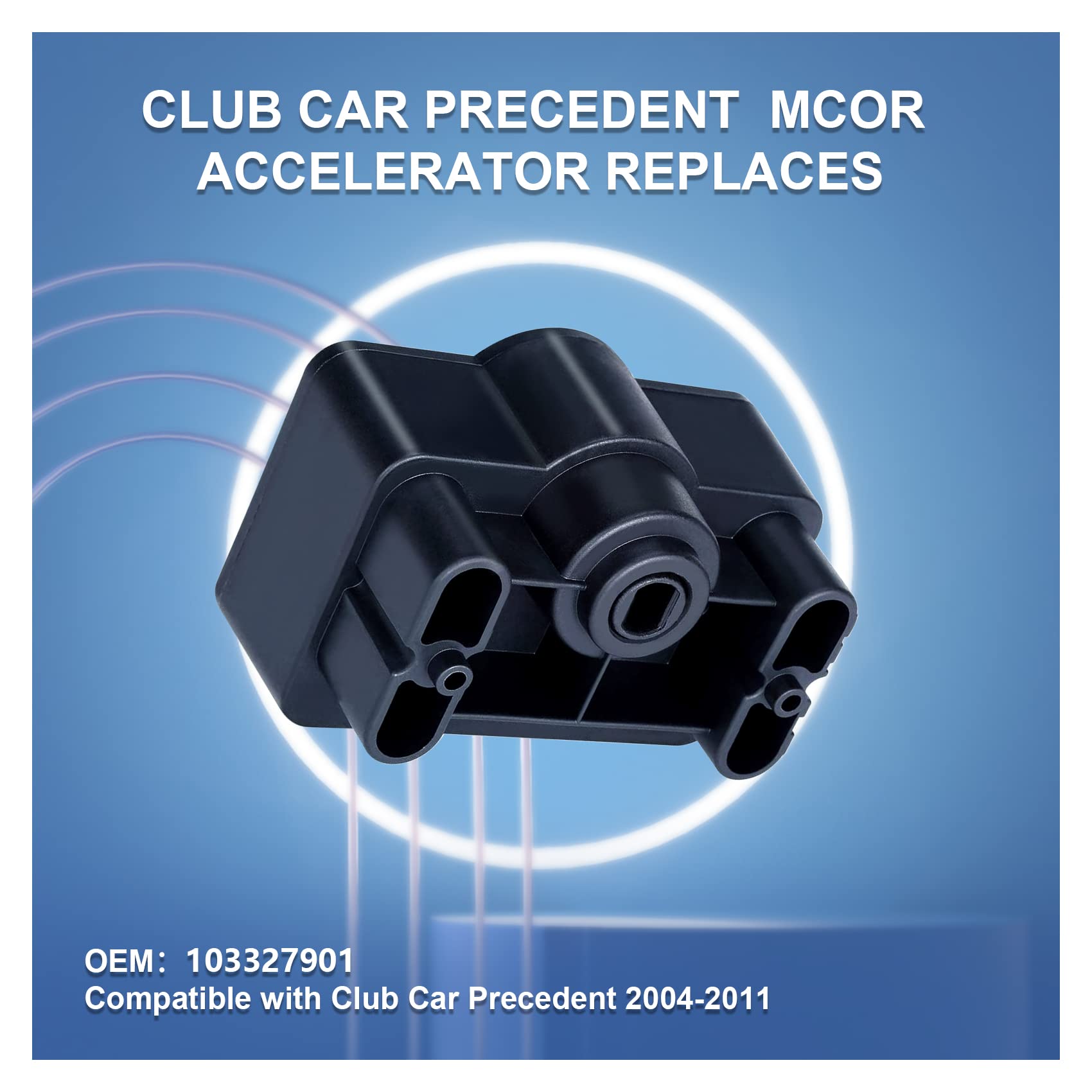 Mcor Potentiometer Beschleuniger für Club Car Precedent Golfwagen (2004–2011) ersetzt OEM#1033279–01