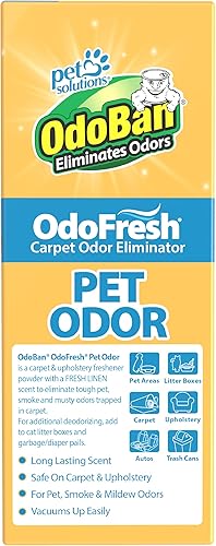 Miniatura 8 de OdoBan OdoFresh desodorante en polvo para alfombras y habitaciones para olores y olores del hogar, incluyendo humo, orina de mascotas, perros y