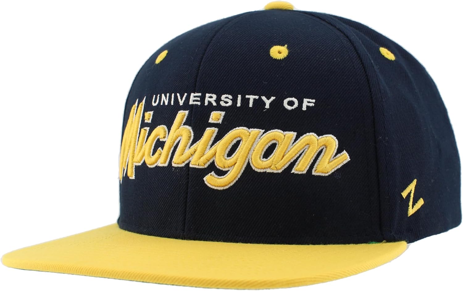 ZHATS NCAA Unisex-Adult NCAA Officially Licensed Hat Flat Snapback Z11 Retro Headliner - Image 5