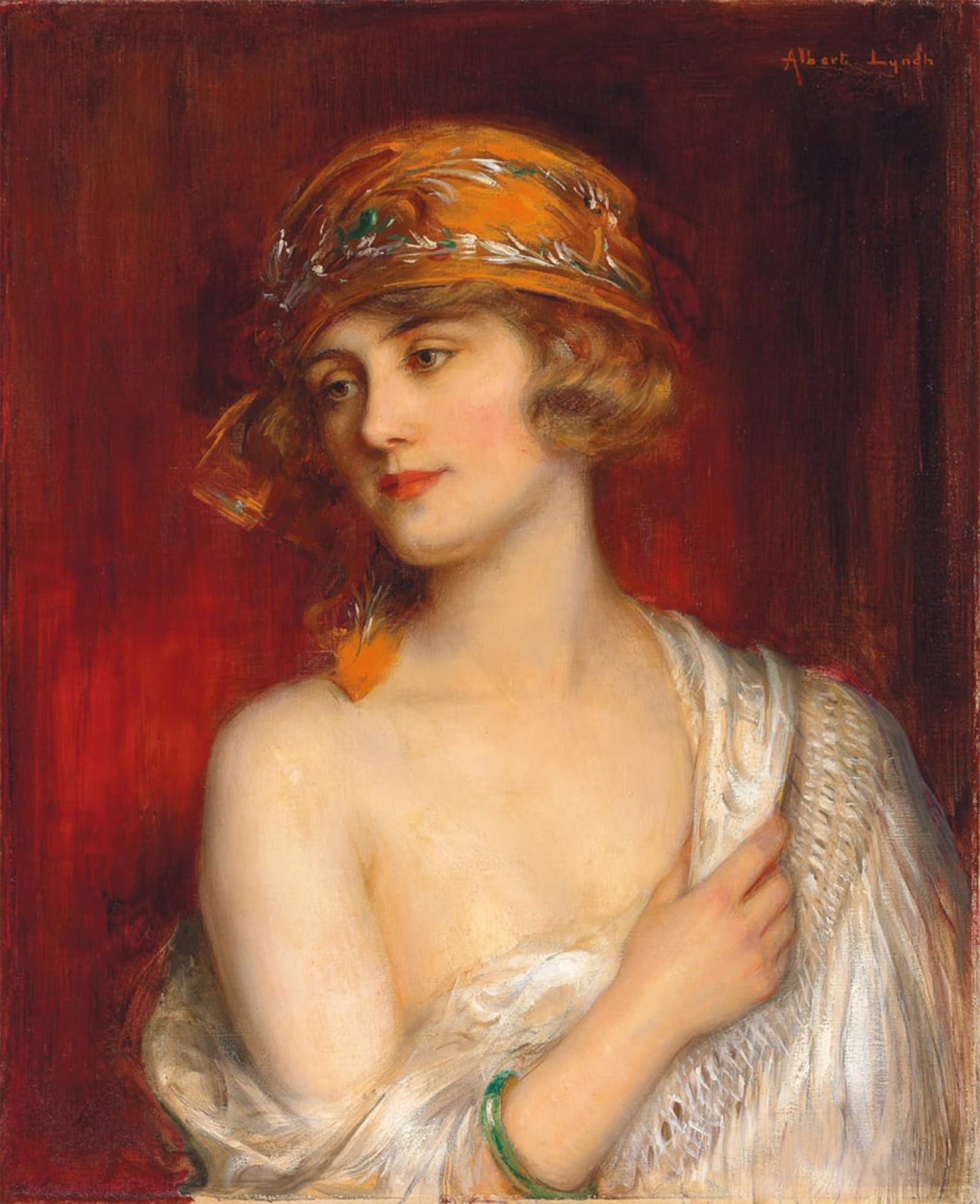POSTERIIk Famous Print Pop Art Wall Art Graffiti a Young Beauty by Albert Lynch Art Prints for Home Decor 60x90cm