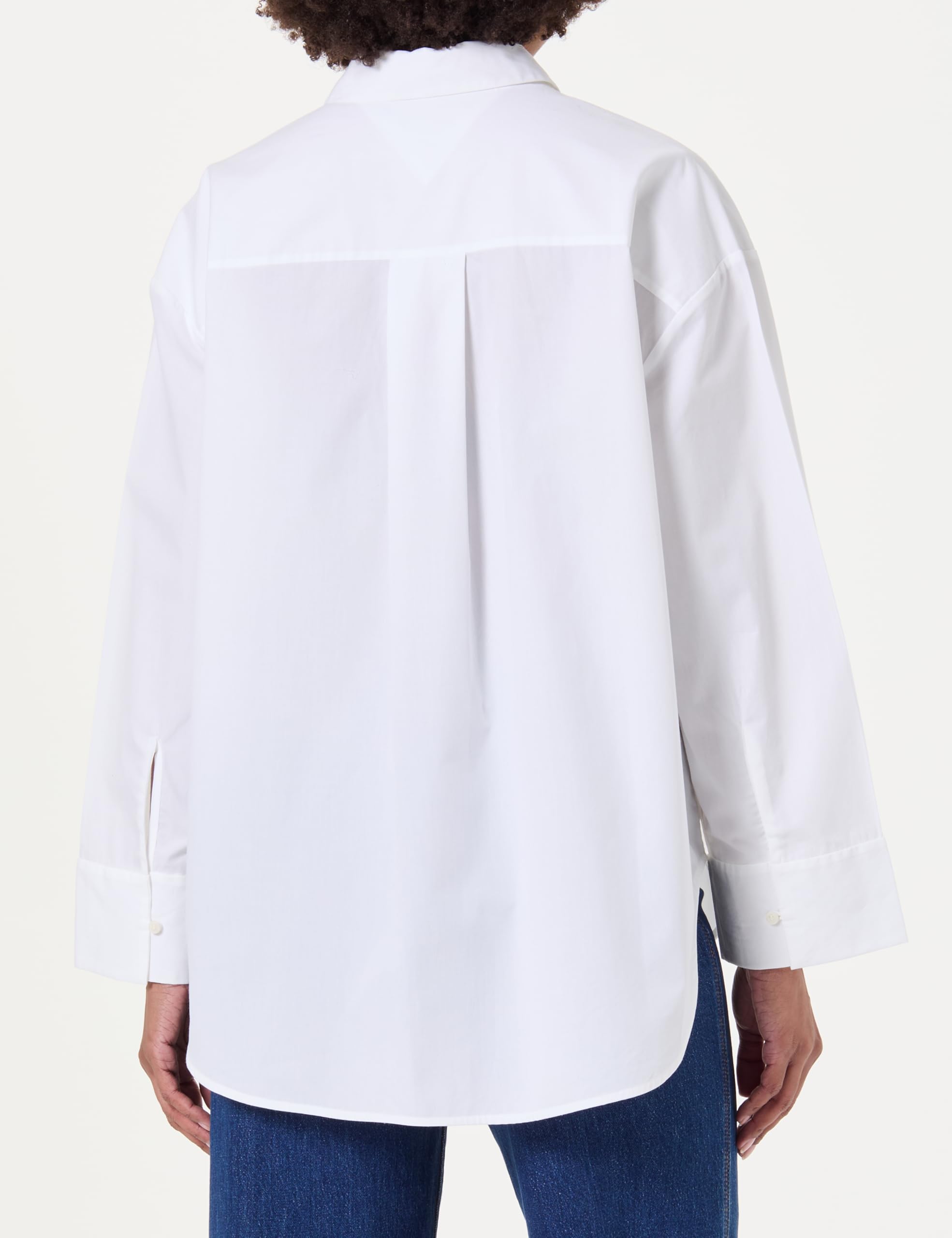 Tommy Hilfiger Camisa Mujer Poplin New Easy Oversized